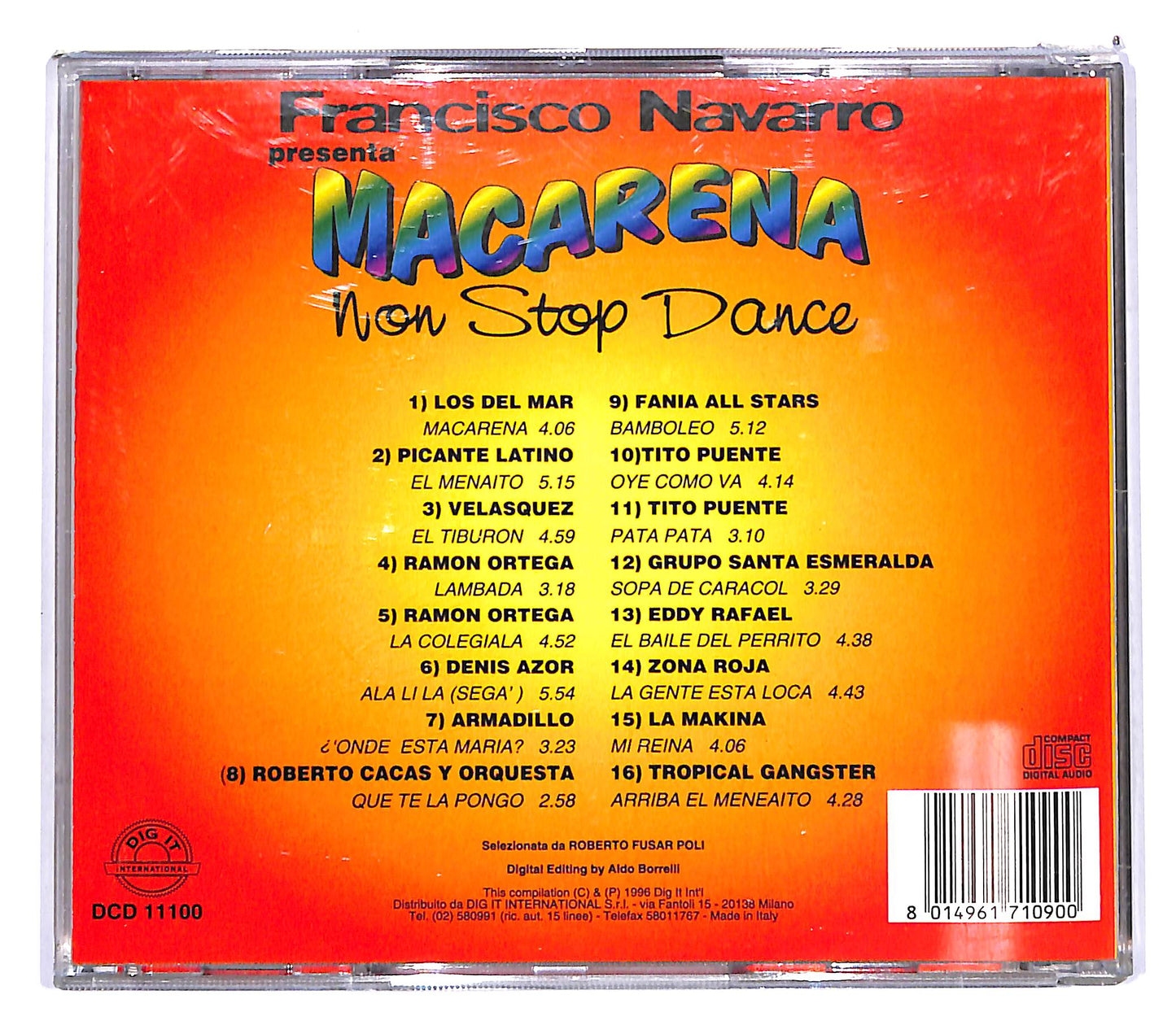EBOND Various - Macarena Non Stop Dance CD CD102535