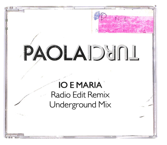 EBOND Paola Turci - Io E Maria (Remix) CD CD102635
