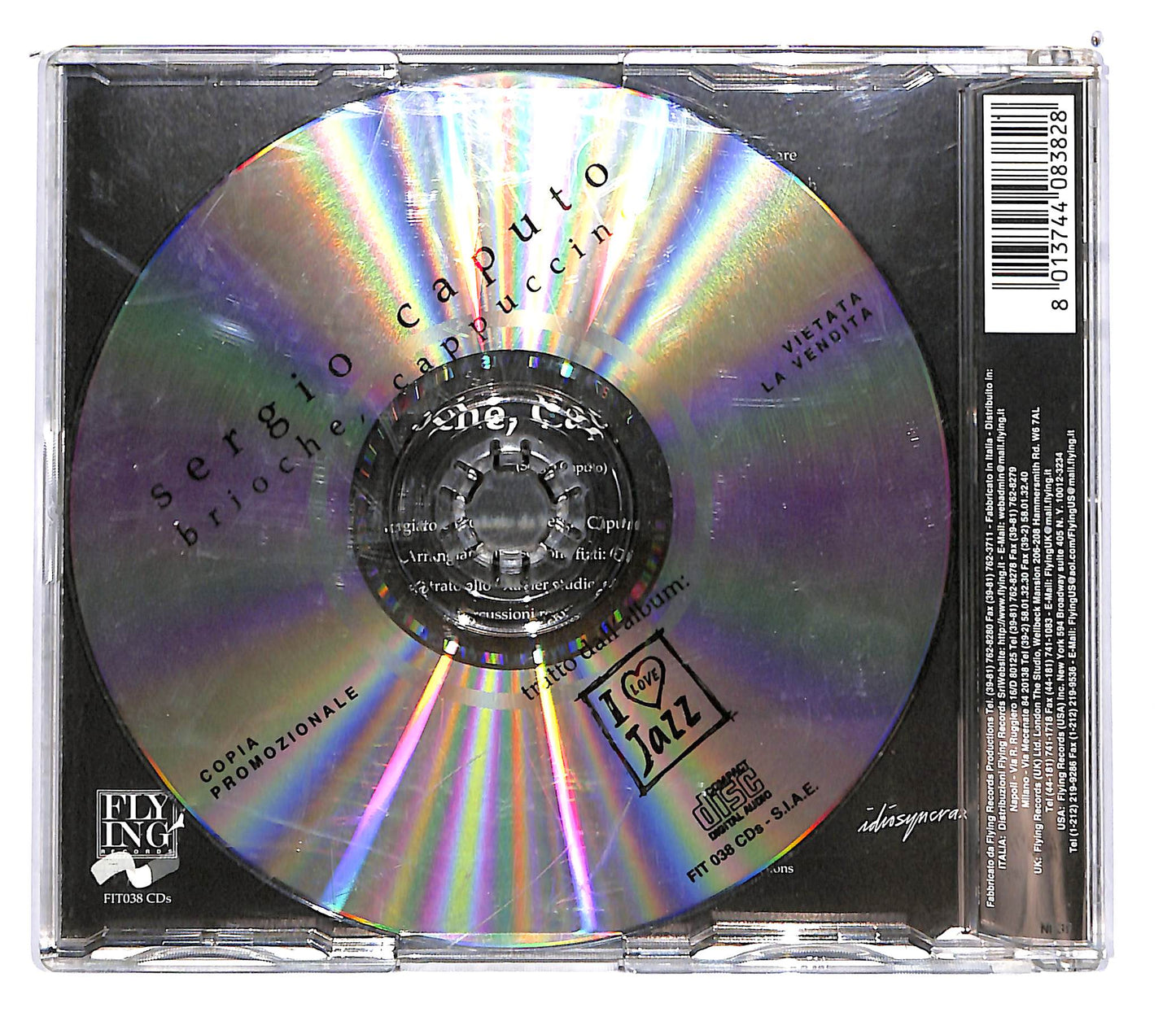 EBOND Sergio Caputo - Brioche, Cappuccino CD CD102658