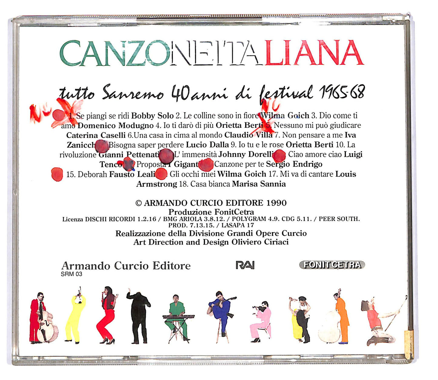 EBOND Various - Canzoneitaliana Tutto Sanremo 1965-68 CD CD102701