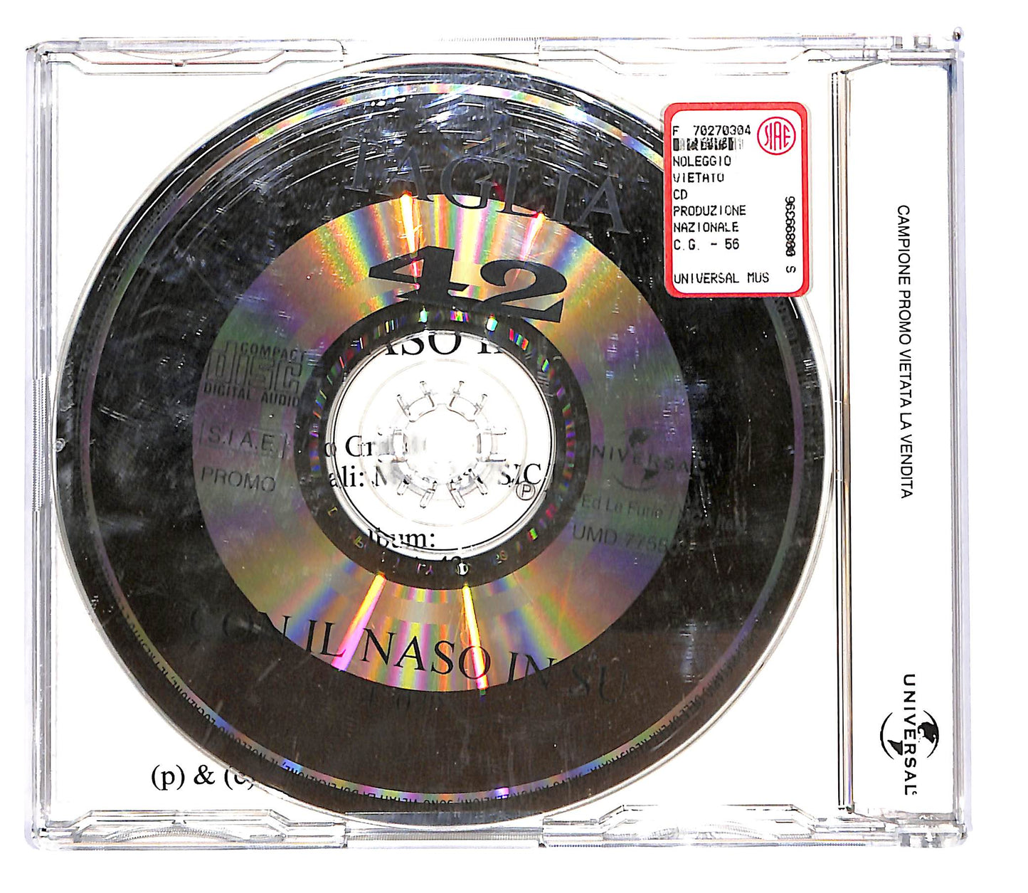 EBOND Taglia 42 - con il naso in su CD CD102702