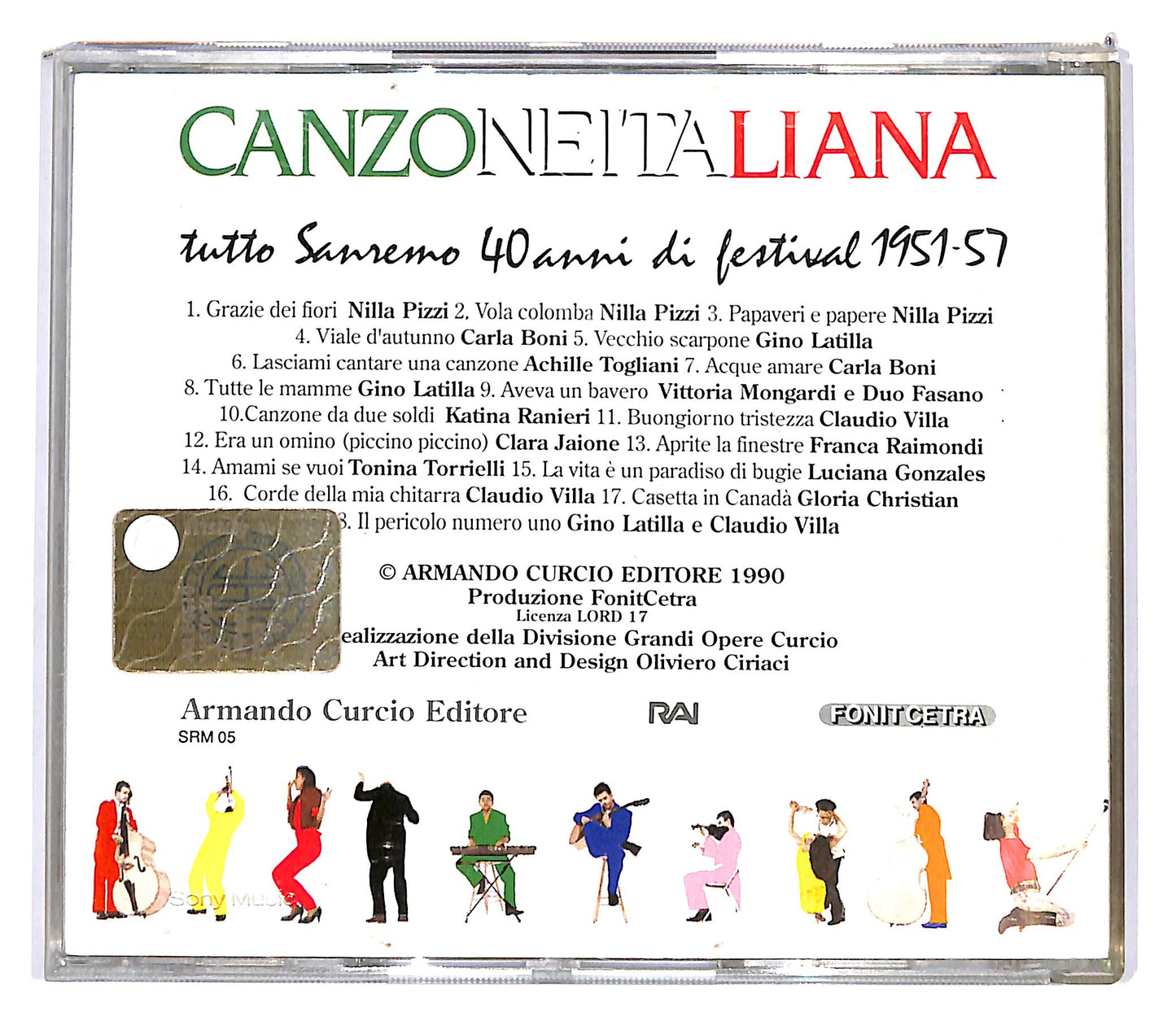 EBOND Various - Canzoneitaliana Tutto Sanremo 1951-57 EDITORIALE CD CD102703