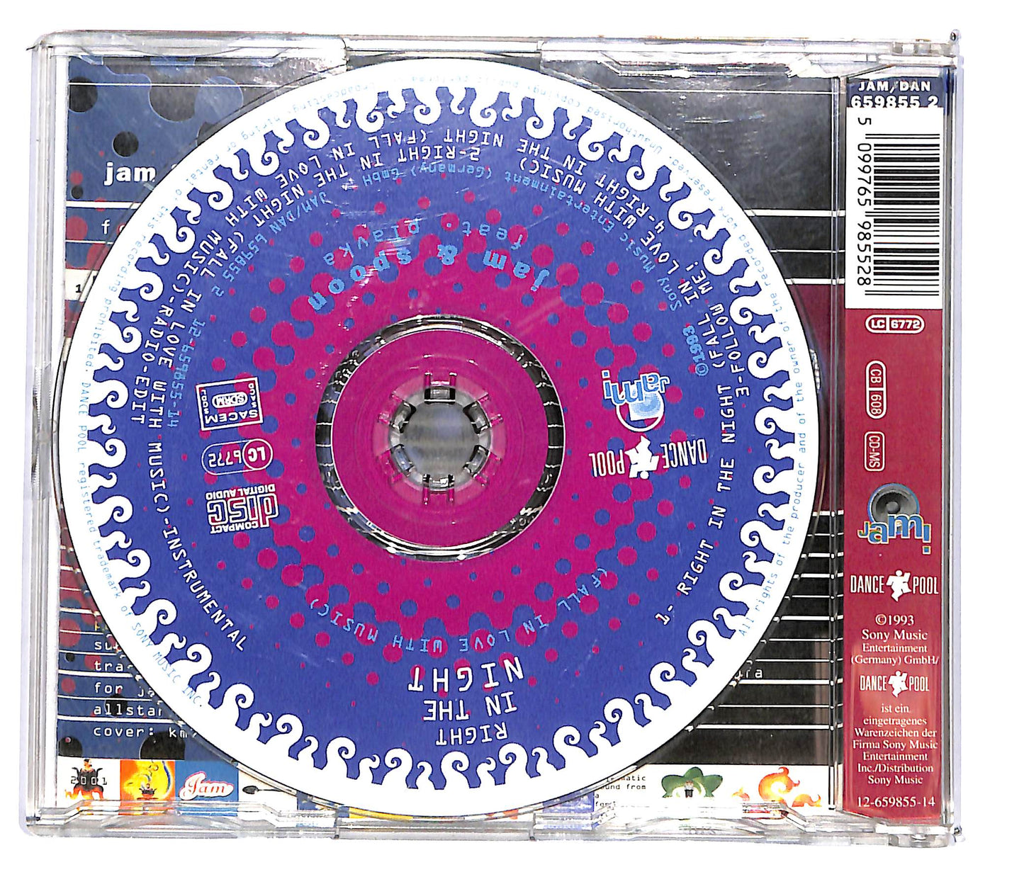 EBOND Jam & Spoon Feat. Plavka - Right In The Night CD CD102707