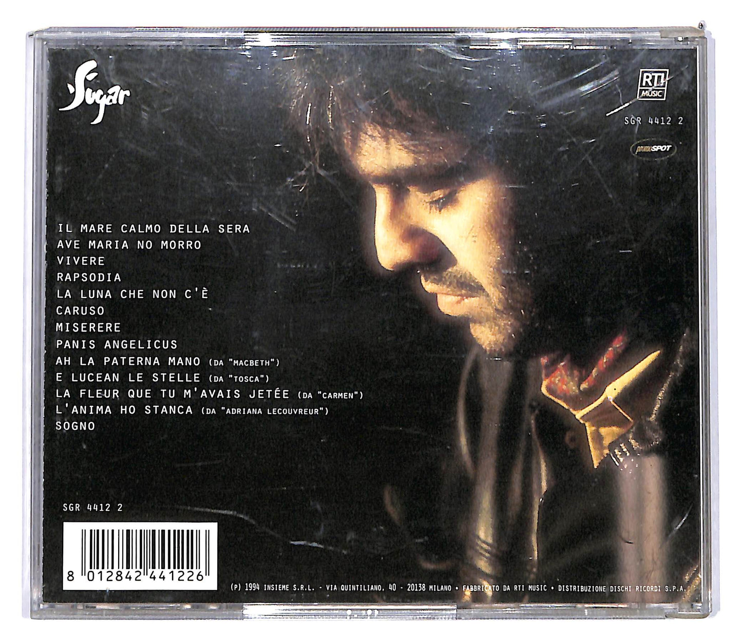 EBOND Andrea Bocelli - Il Mare Calmo Della Sera CD CD102708