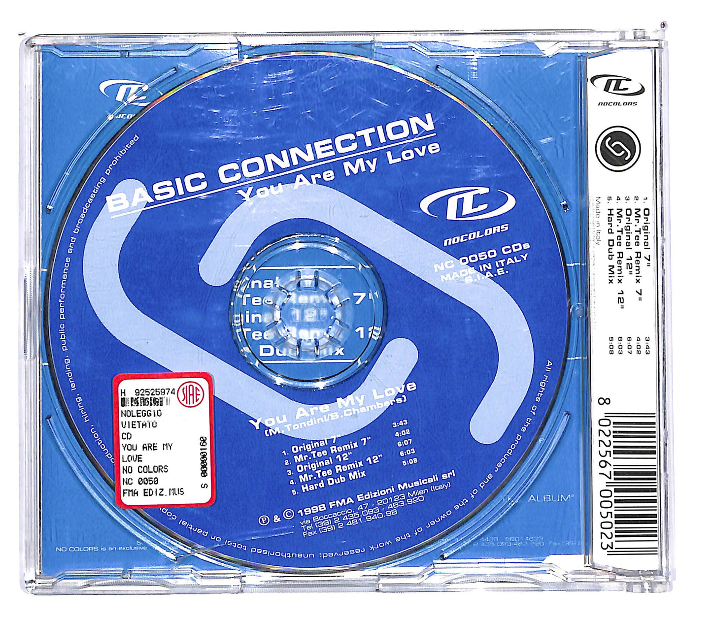 EBOND Basic Connection - You Are My Love CD CD102709