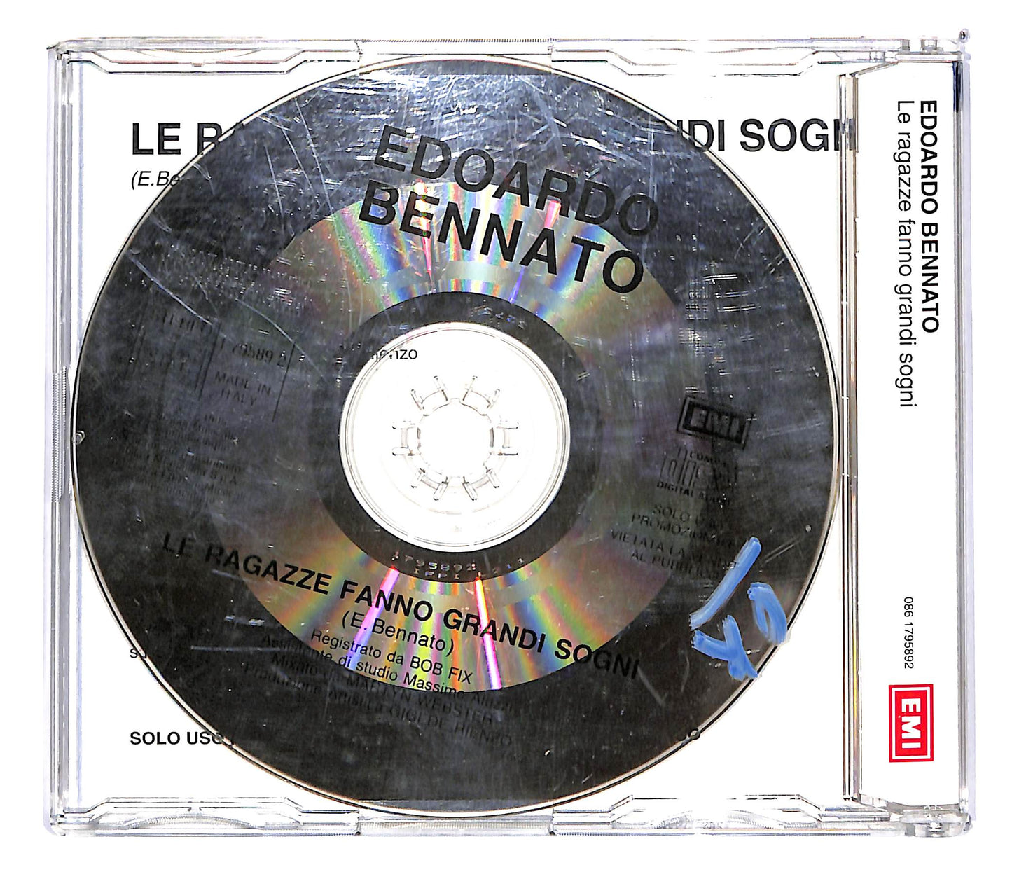 EBOND Edoardo Bennato - Le Ragazze Fanno Grandi Sogni CD CD102713