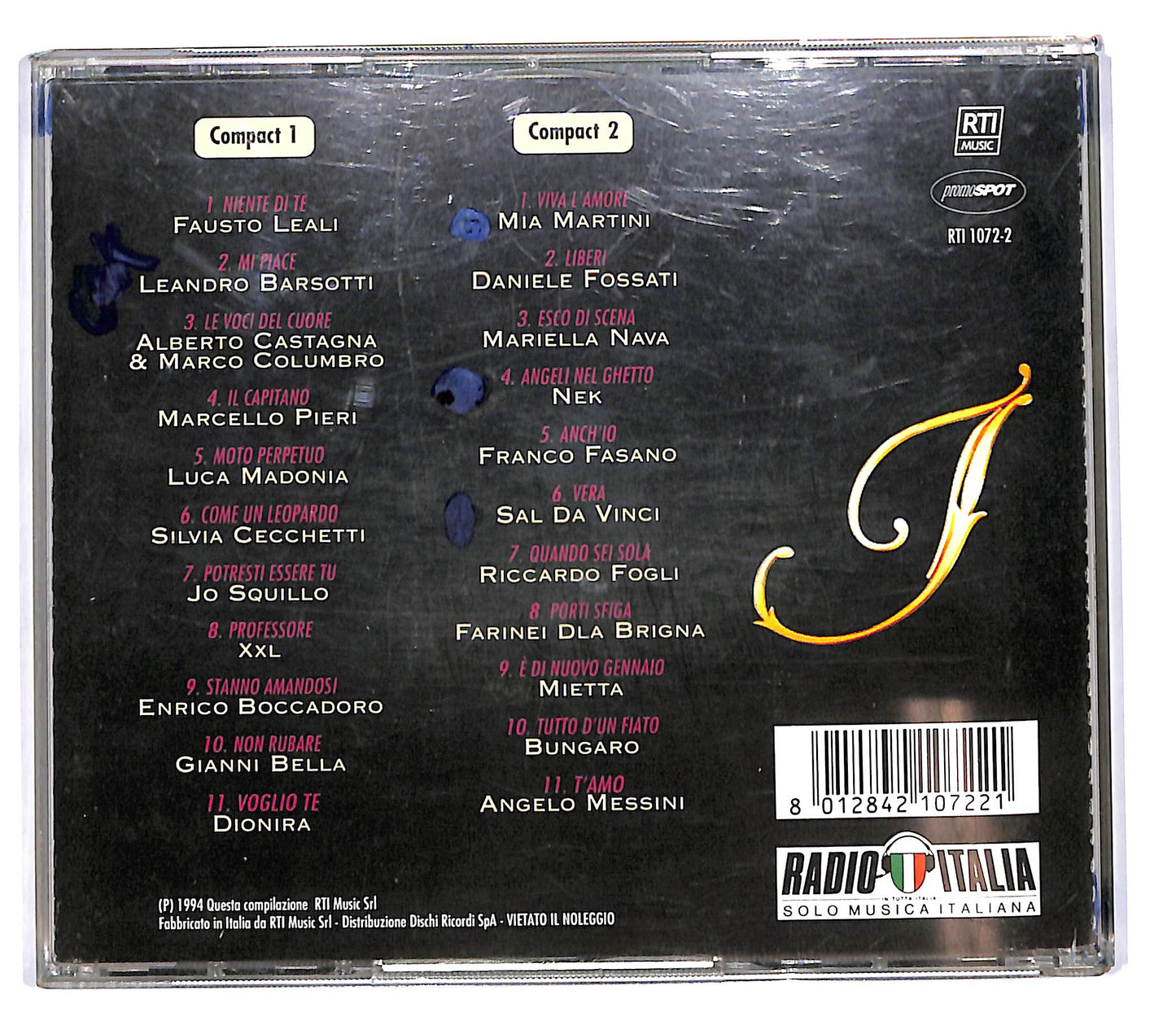 EBOND Various - Festival Italiano '94 (2 dischi) CD CD102739