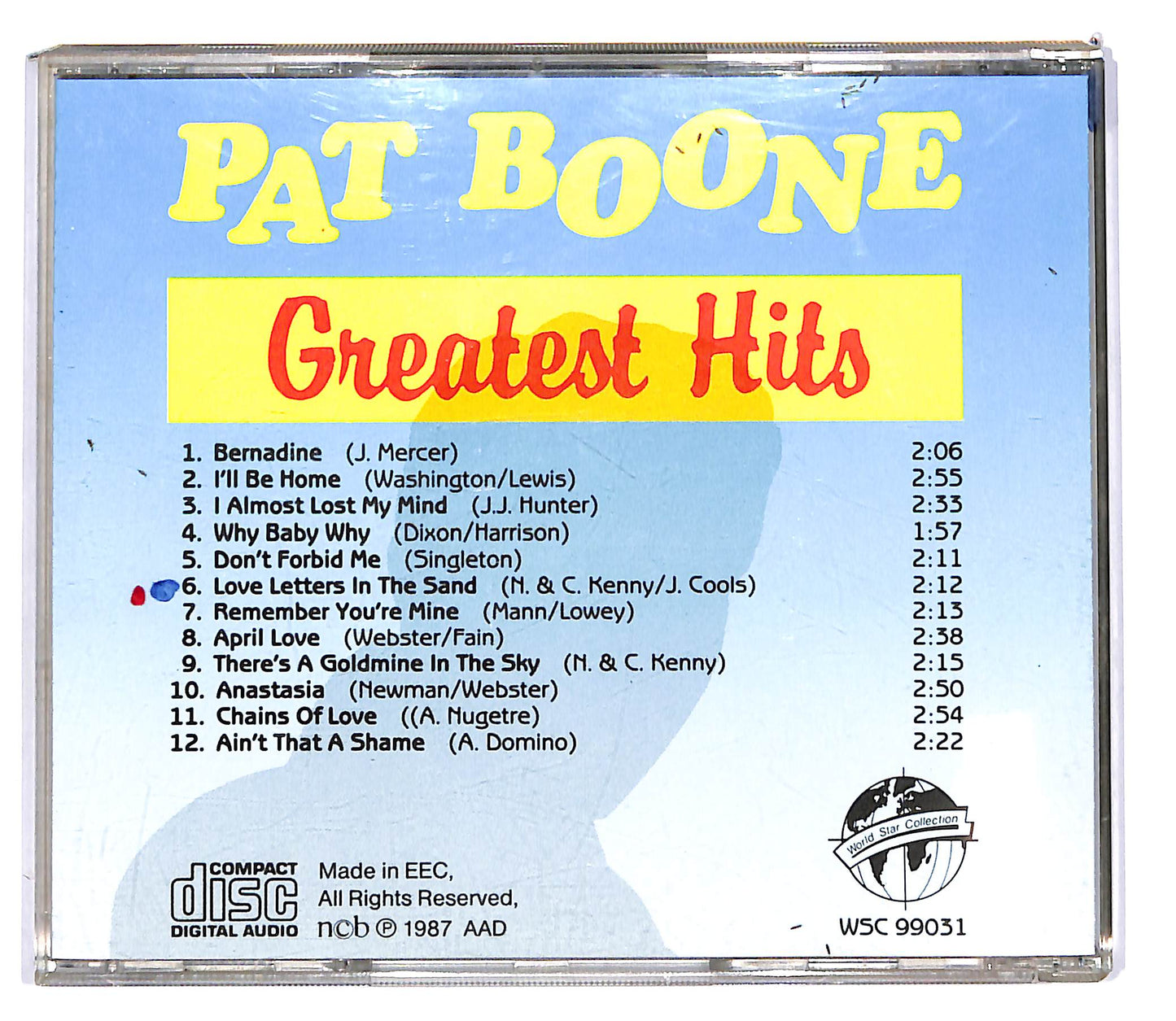 EBOND Pat Boone - Greatest Hits CD CD102740