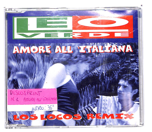 EBOND Leo Verde - Amore All'Italiana CD CD102747