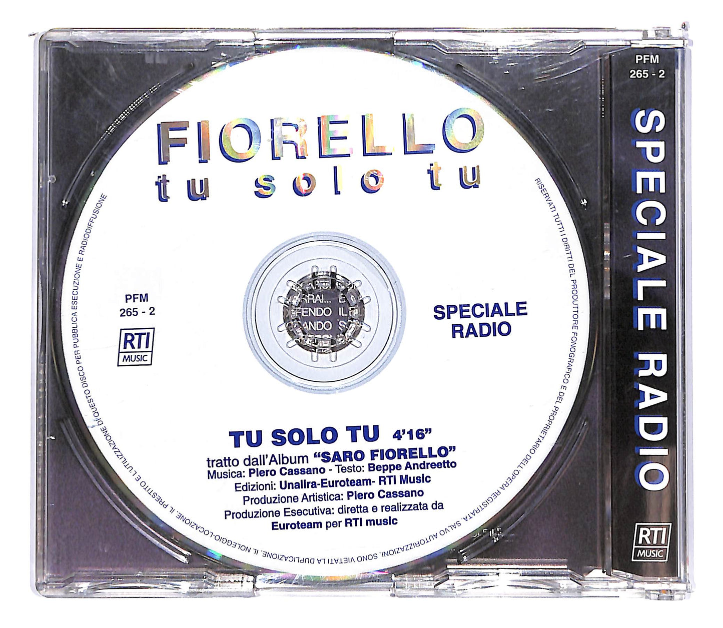 EBOND Fiorello - Tu Solo Tu CD CD102748