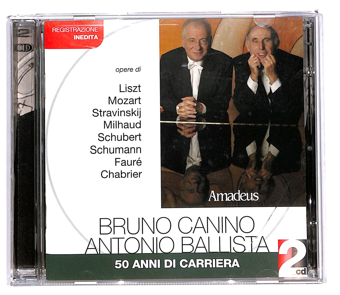 EBOND Bruno Canino Antonio Ballista - 50 anni di carriera EDITORIALE CD CD102803