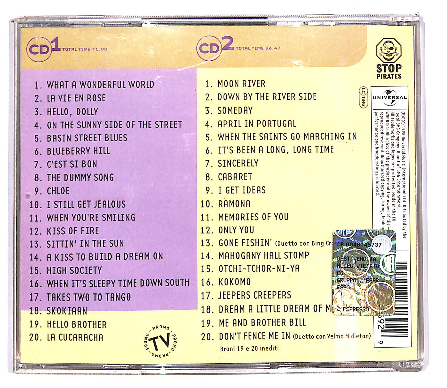 EBOND Louis Armstrong - The Very Best Of Louis Armstrong CD CD102806