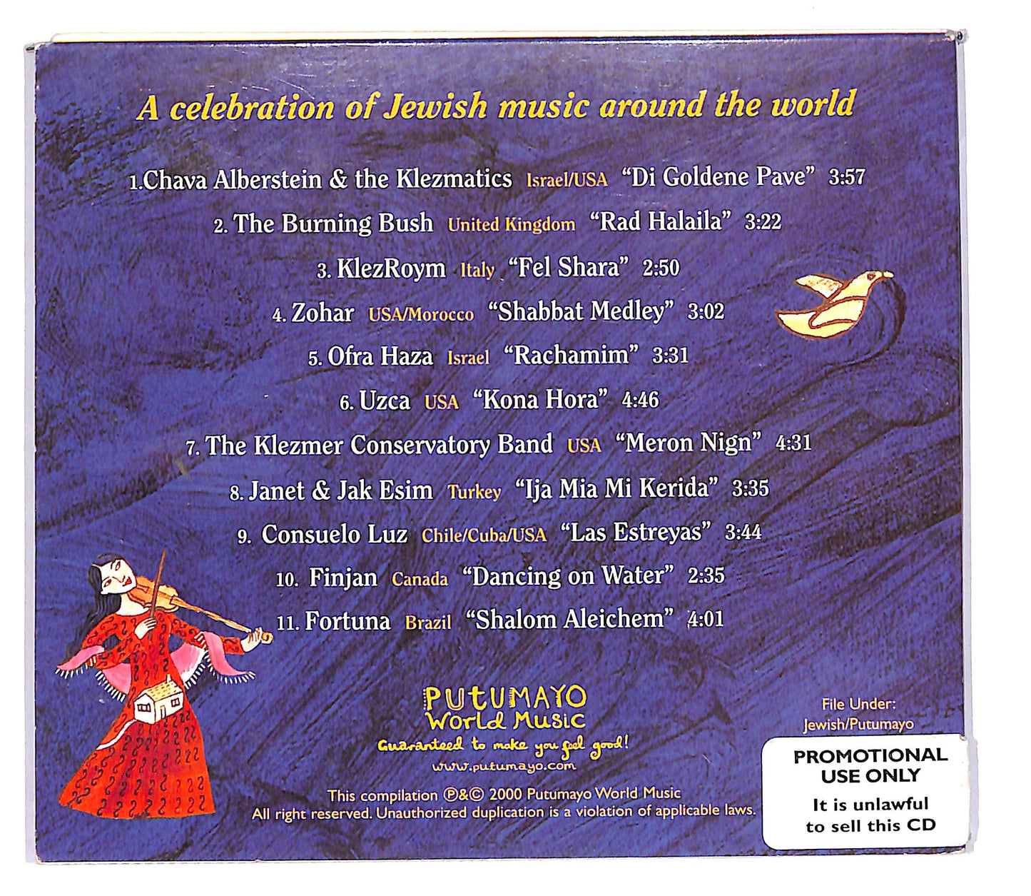 EBOND Various - Putumayo Presents A Jewish Odyssey DIGIPACK CD CD102807