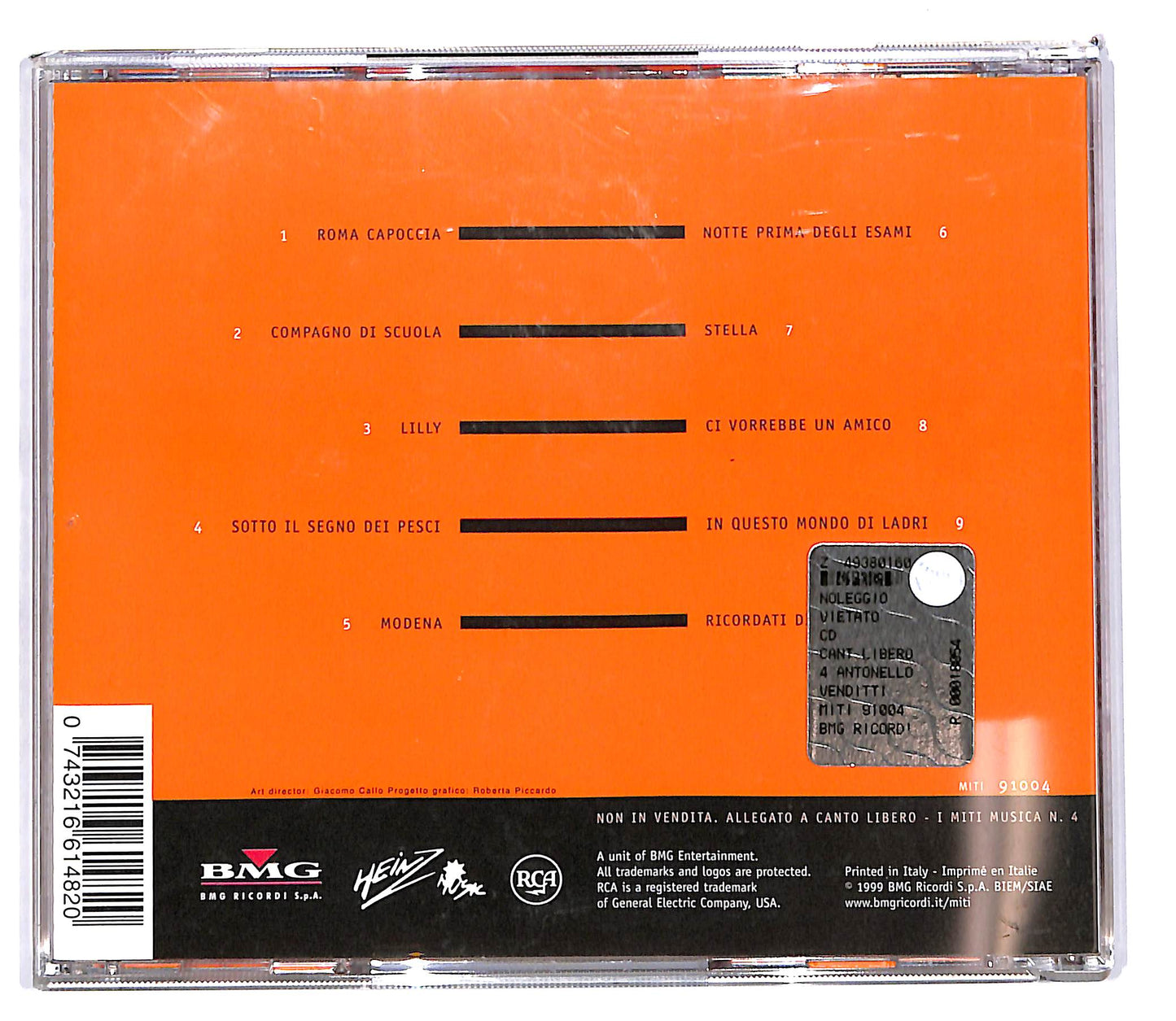 EBOND Antonello Venditti - i miti musica vol 4 EDITORIALE CD CD102815