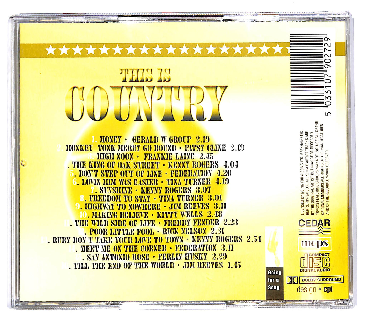EBOND Various - This Is Country - Volume Three CD CD102827