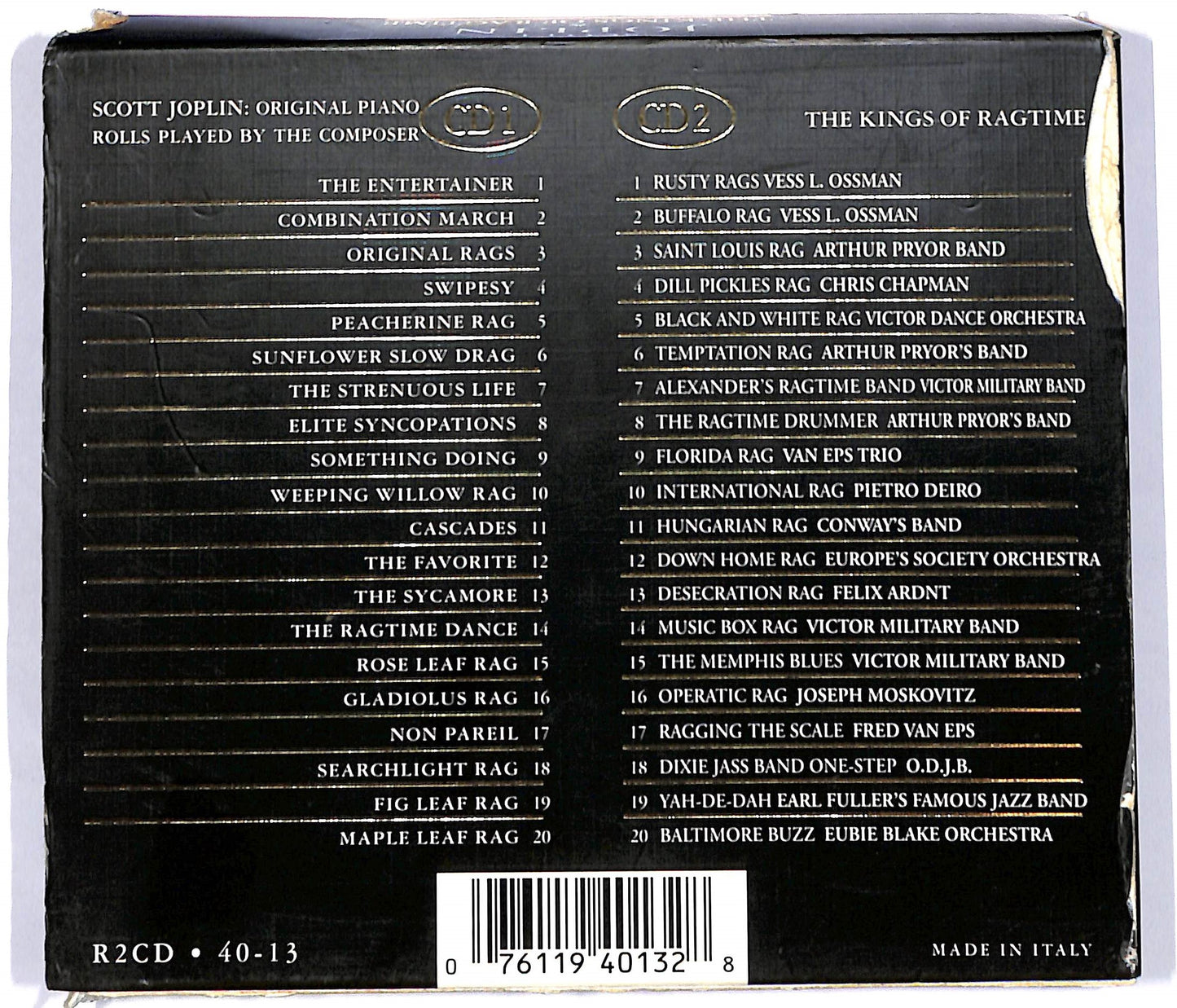 EBOND Scott Joplin & The Kings Of Ragtime - The Gold Collection CD CD102835