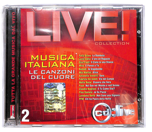 EBOND Various - Live! Musica Italiana Le Canzoni Del Cuore 2 CD CD102842