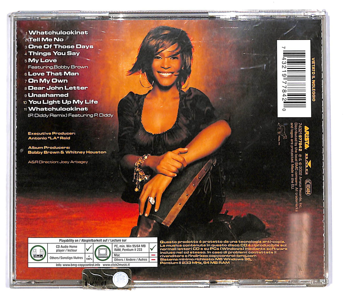 EBOND Whitney Houston - Just Whitney... CD CD102844