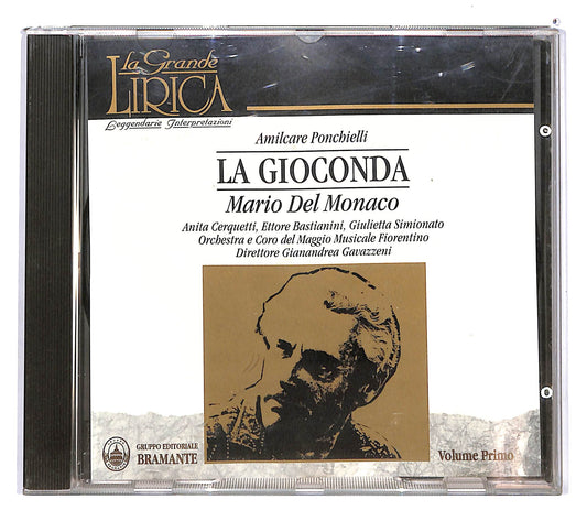 EBOND Ponchielli - La Gioconda - Del Monaco volume primo EDITORIALE CD CD102908