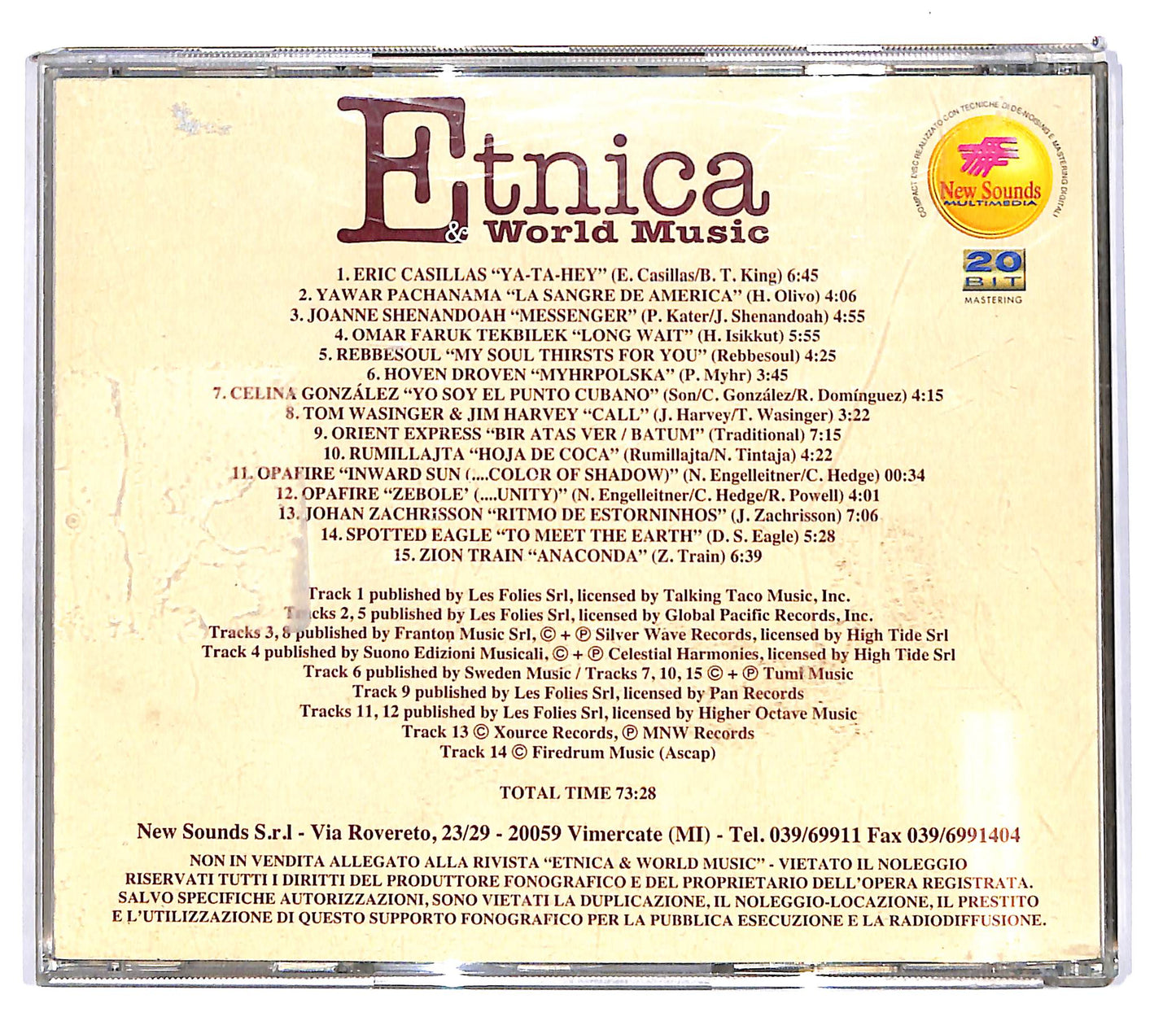EBOND Various - Etnica & World Music Vol. 9 CD CD102930