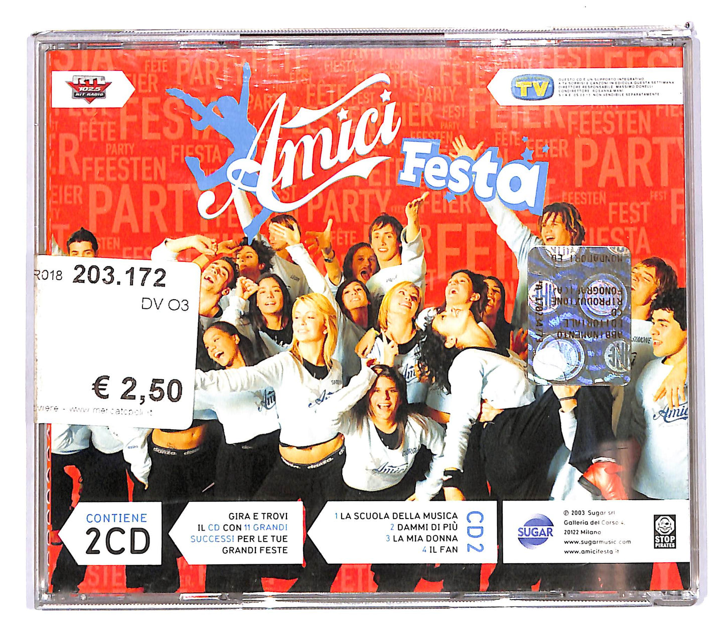 EBOND Various - Amici Festa (2 dischi) EDITORIALE CD CD102941