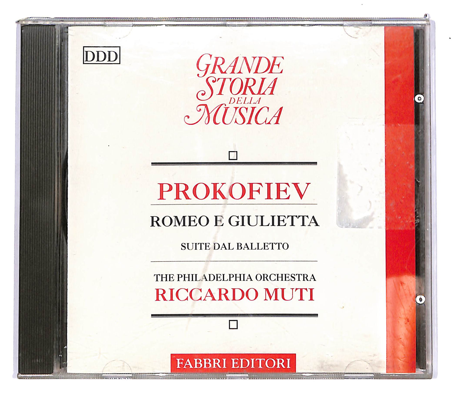 EBOND Prokofiev - Romeo E Giulietta - Muti EDITORIALE CD CD102955