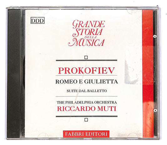EBOND Prokofiev - Romeo E Giulietta - Muti EDITORIALE CD CD102955