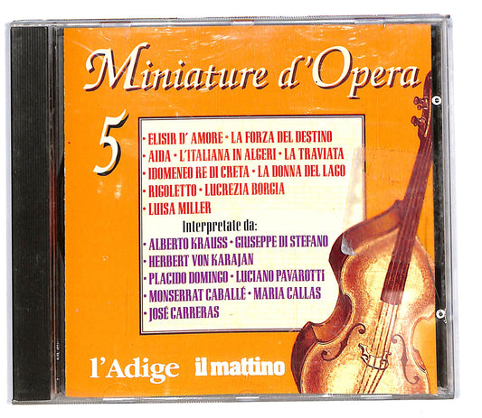 EBOND Various - Miniature D'Opera 5 EDITORIALE CD CD103021