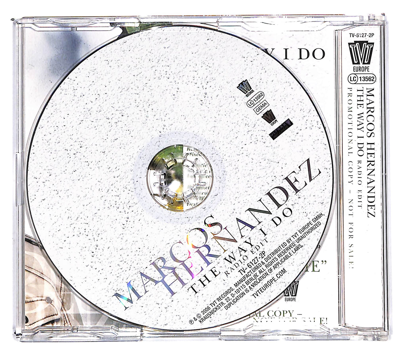 EBOND Marcos Hernandez - The Way I Do - Radio Edit CD CD103057