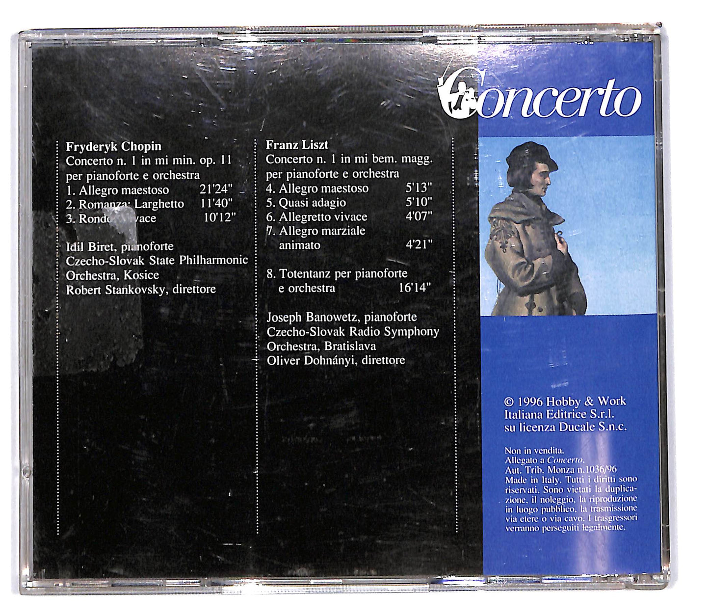 EBOND Chopin Lizt - Concerto EDITORIALE CD CD103109