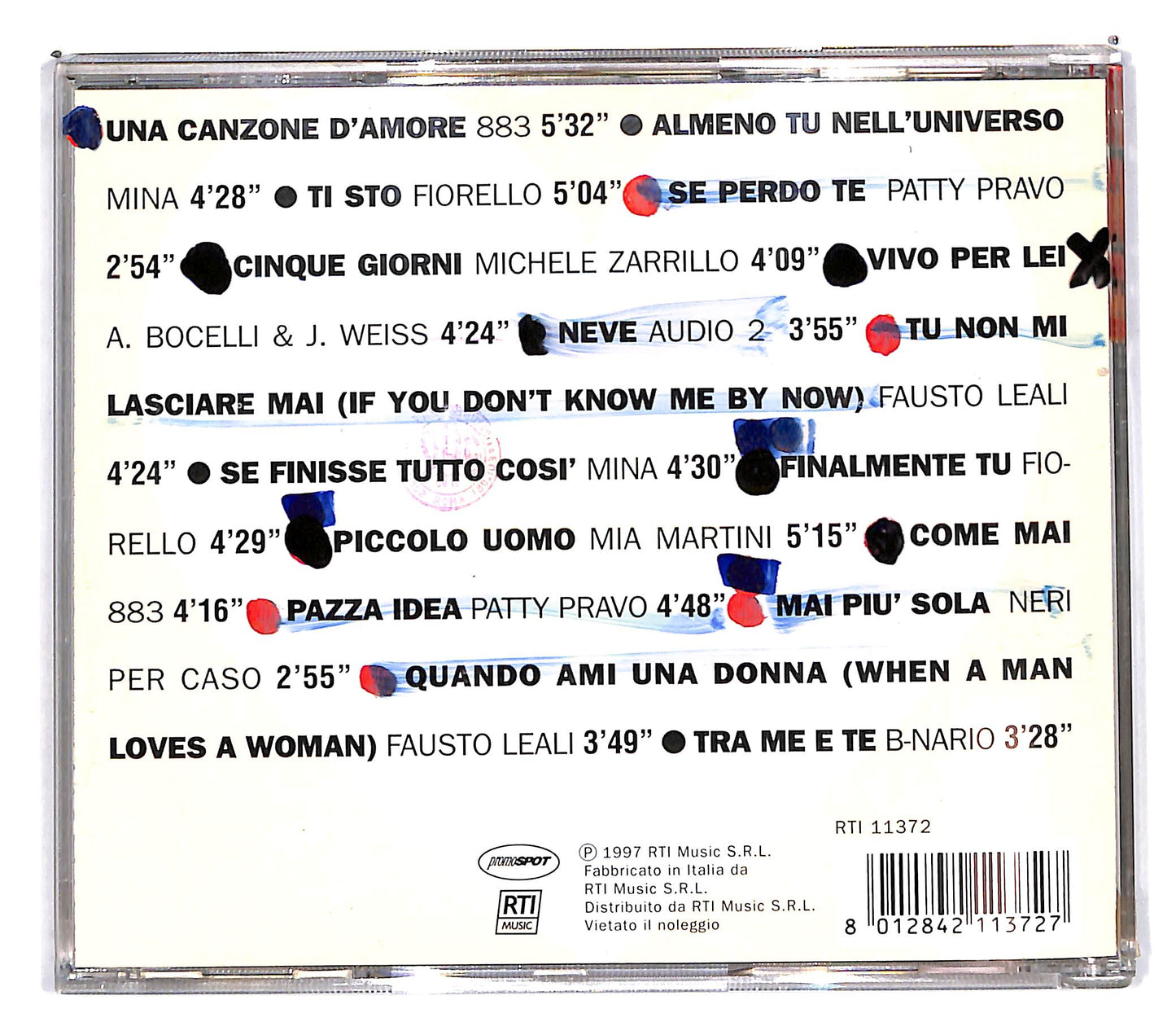 EBOND Various - canzoni d'amore CD CD103113