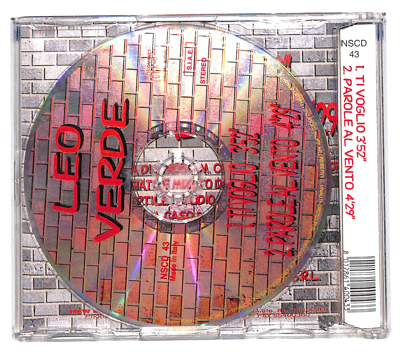 EBOND Leo Verde -Ti Voglio CD CD103117