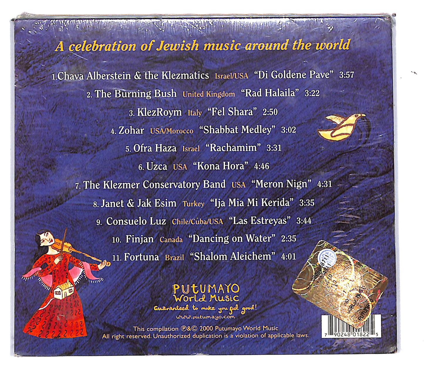 EBOND Various - Putumayo Presents A Jewish Odyssey DIGIPACK CD CD103147