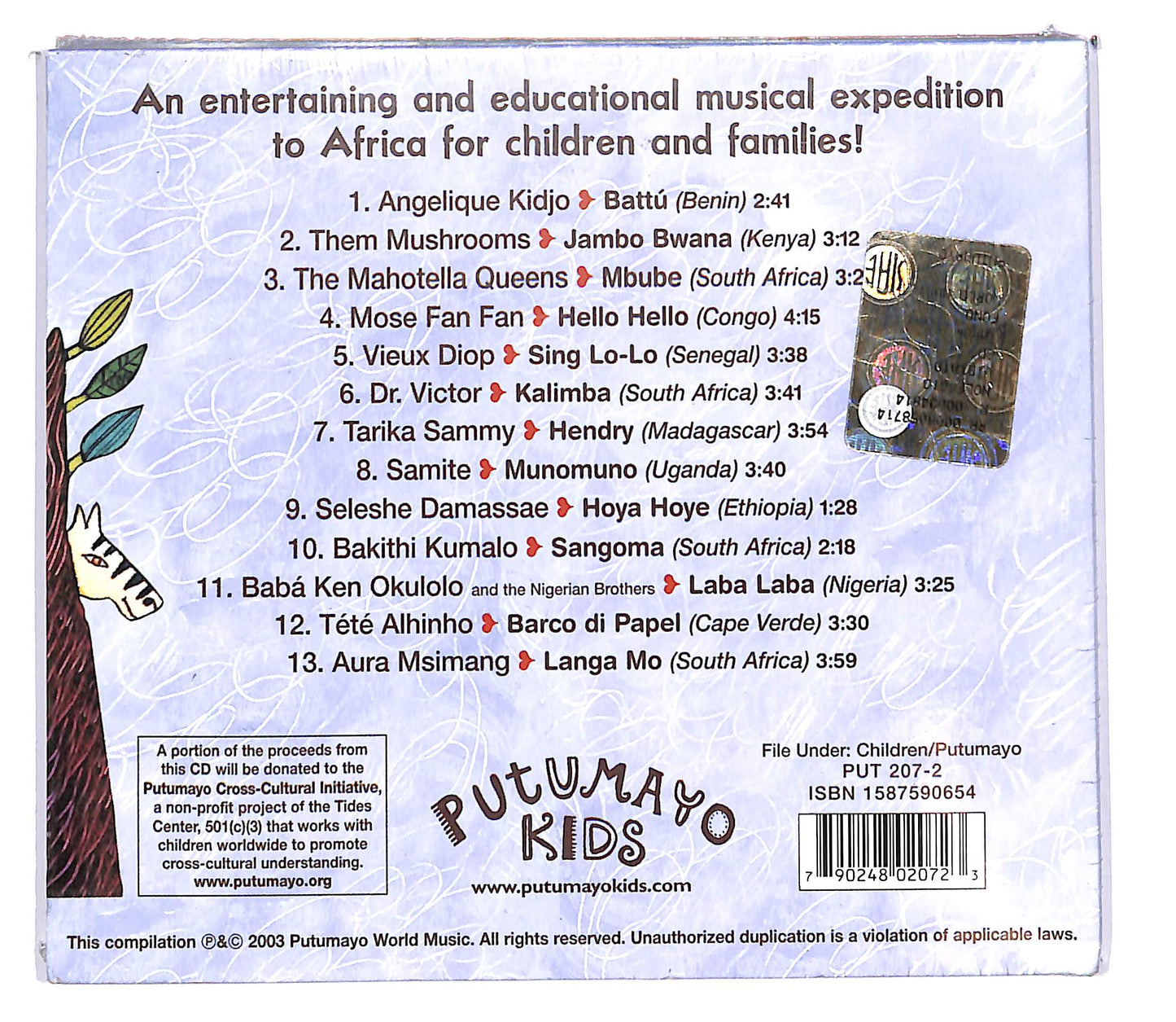EBOND Various - African Playground CD CD103155