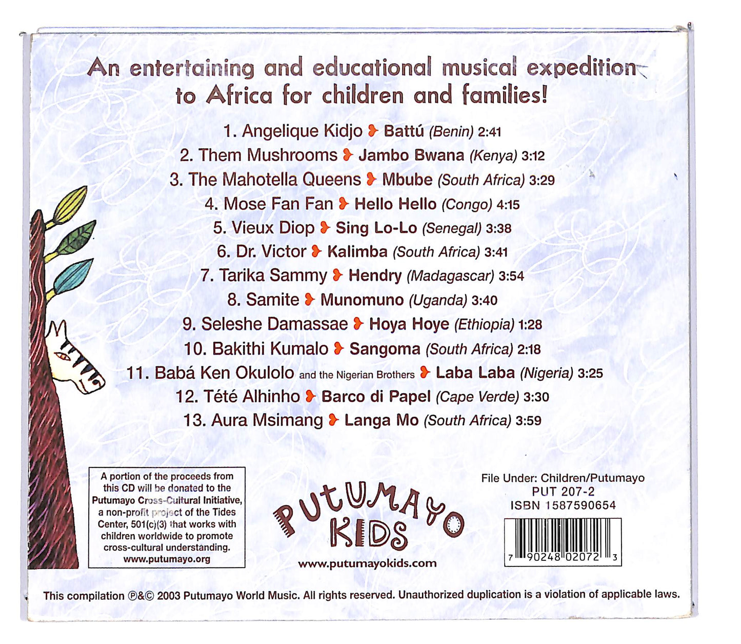 EBOND Various - African Playground DIGIPACK CD CD103203