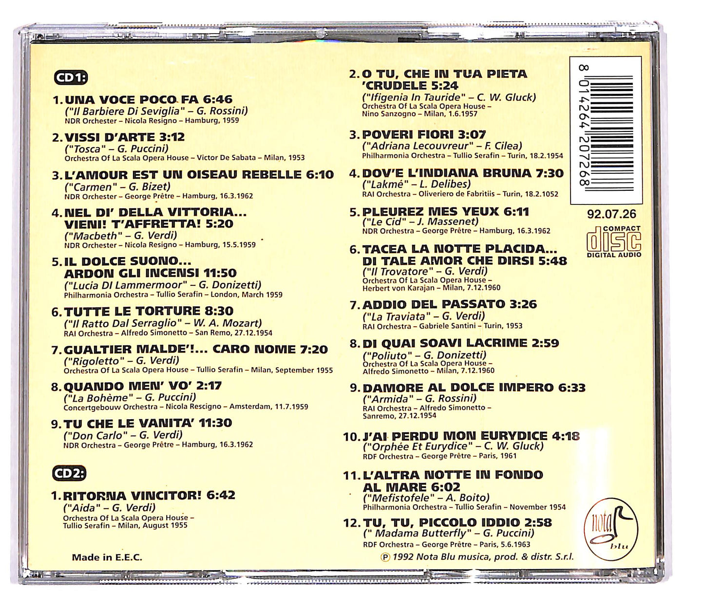 EBOND Maria Callas - Viva Diva (2 dischi) CD CD103216