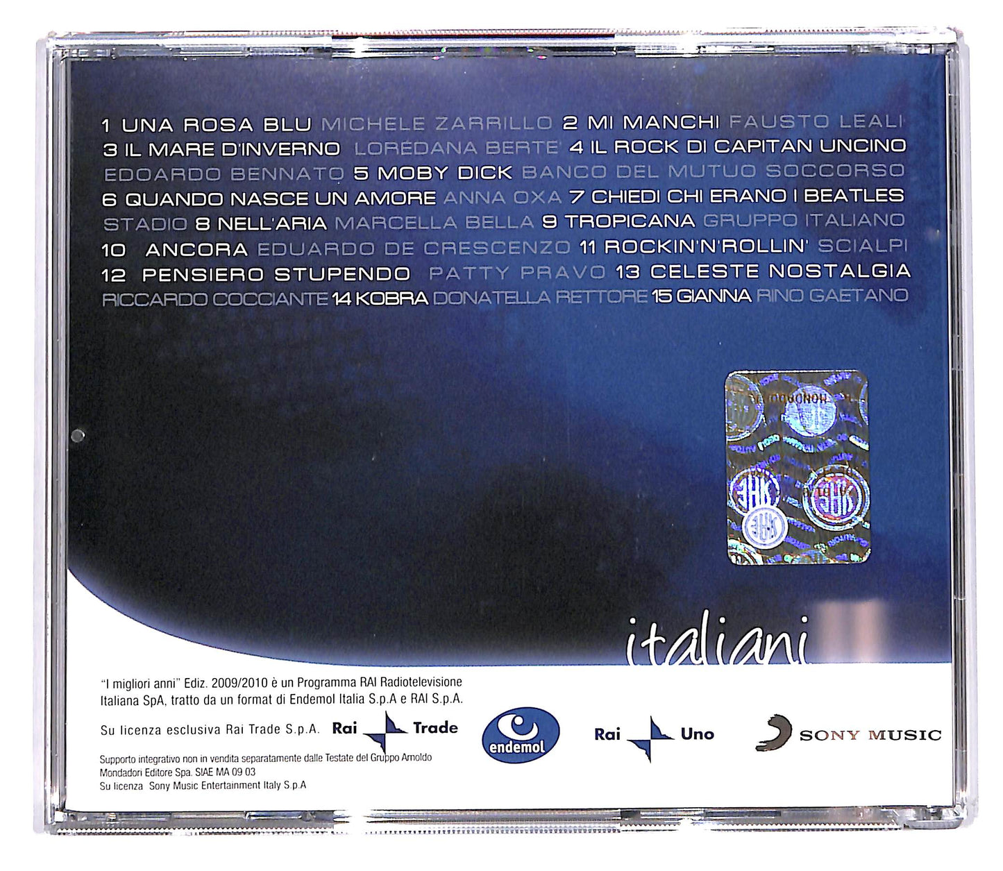 EBOND Various - I Migliori Anni 80 Italiani EDITORIALE CD CD103235