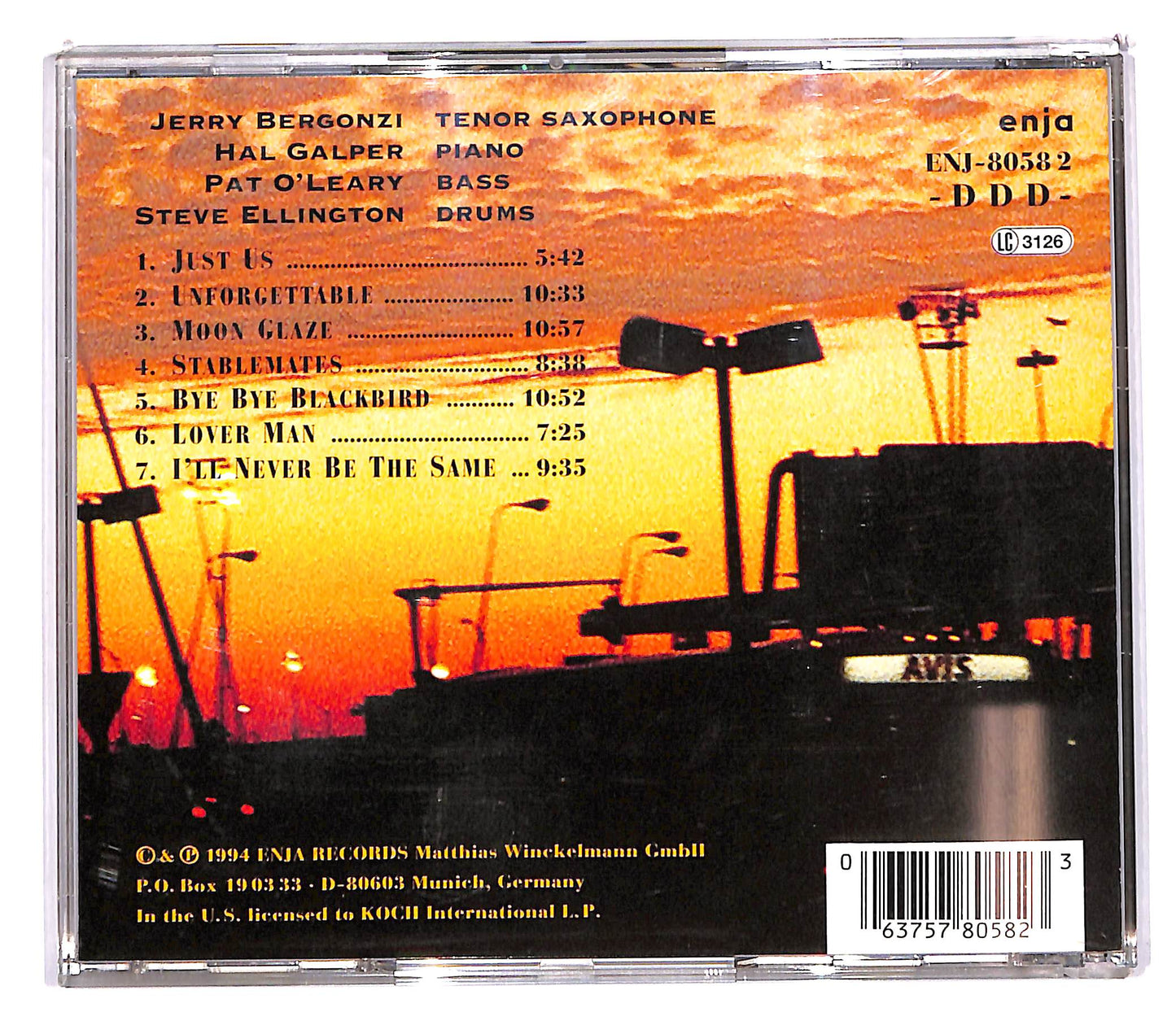 EBOND The Hal Galper Trio With Jerry Bergonzi - Just Us CD CD103261