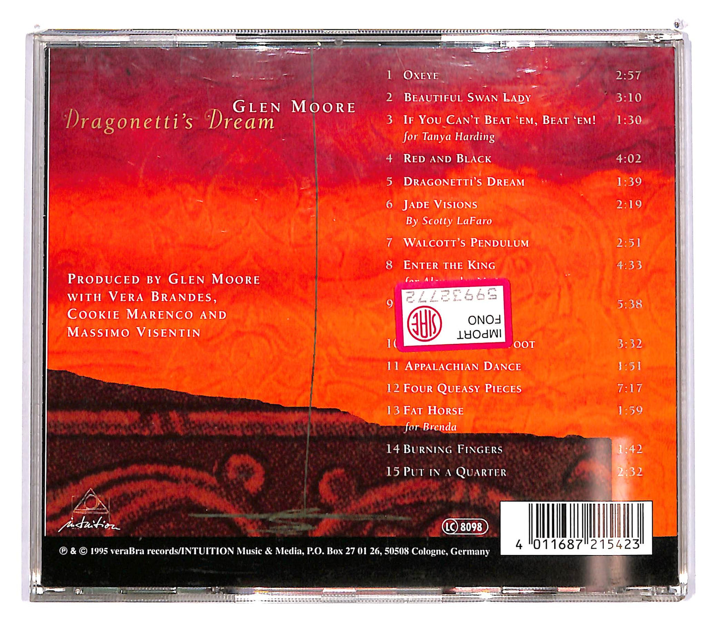 EBOND Glen Moore - Dragonetti's Dream CD CD103264