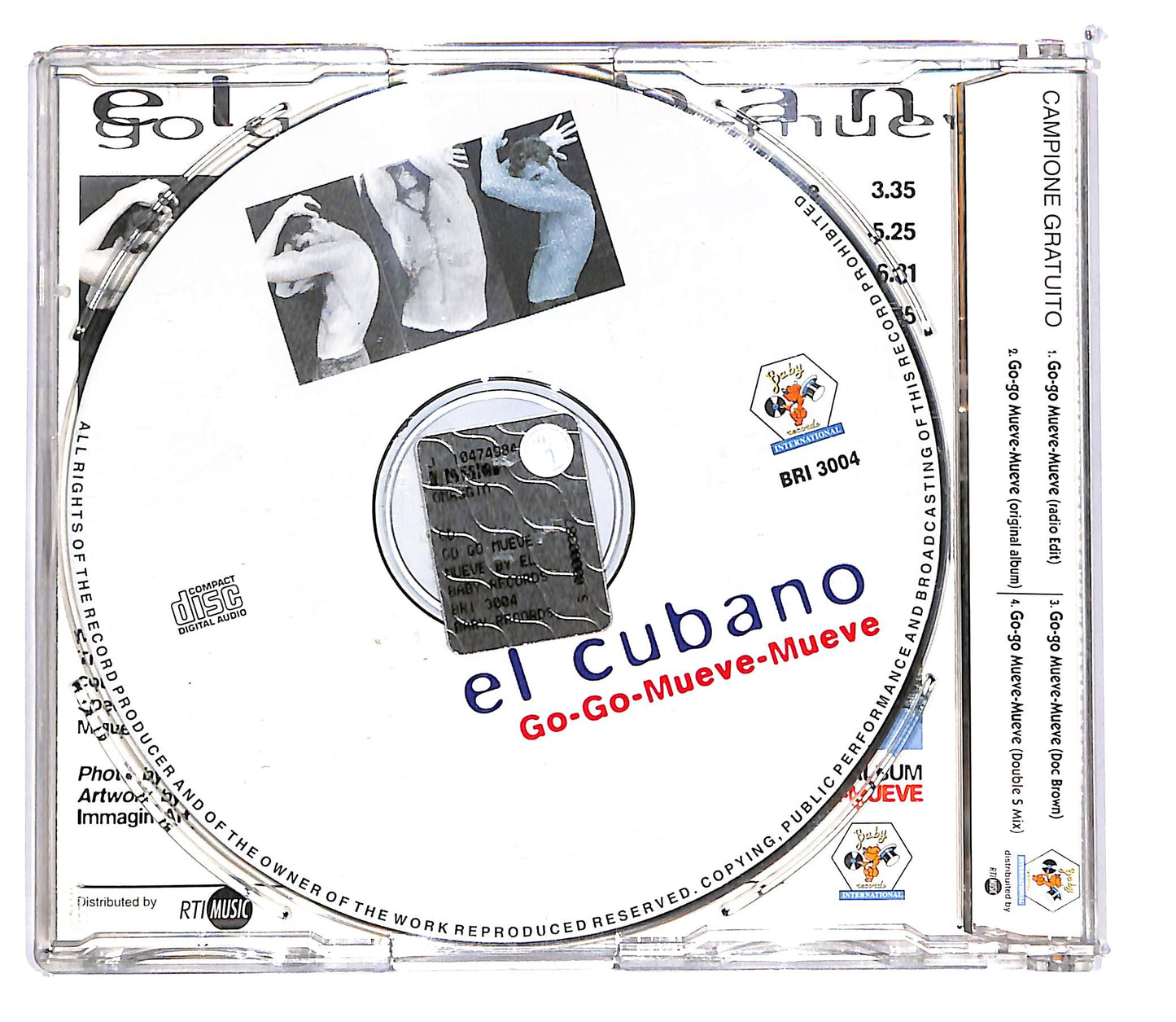 EBOND El Cubano - Go-Go Mueve-Mueve CD CD103310