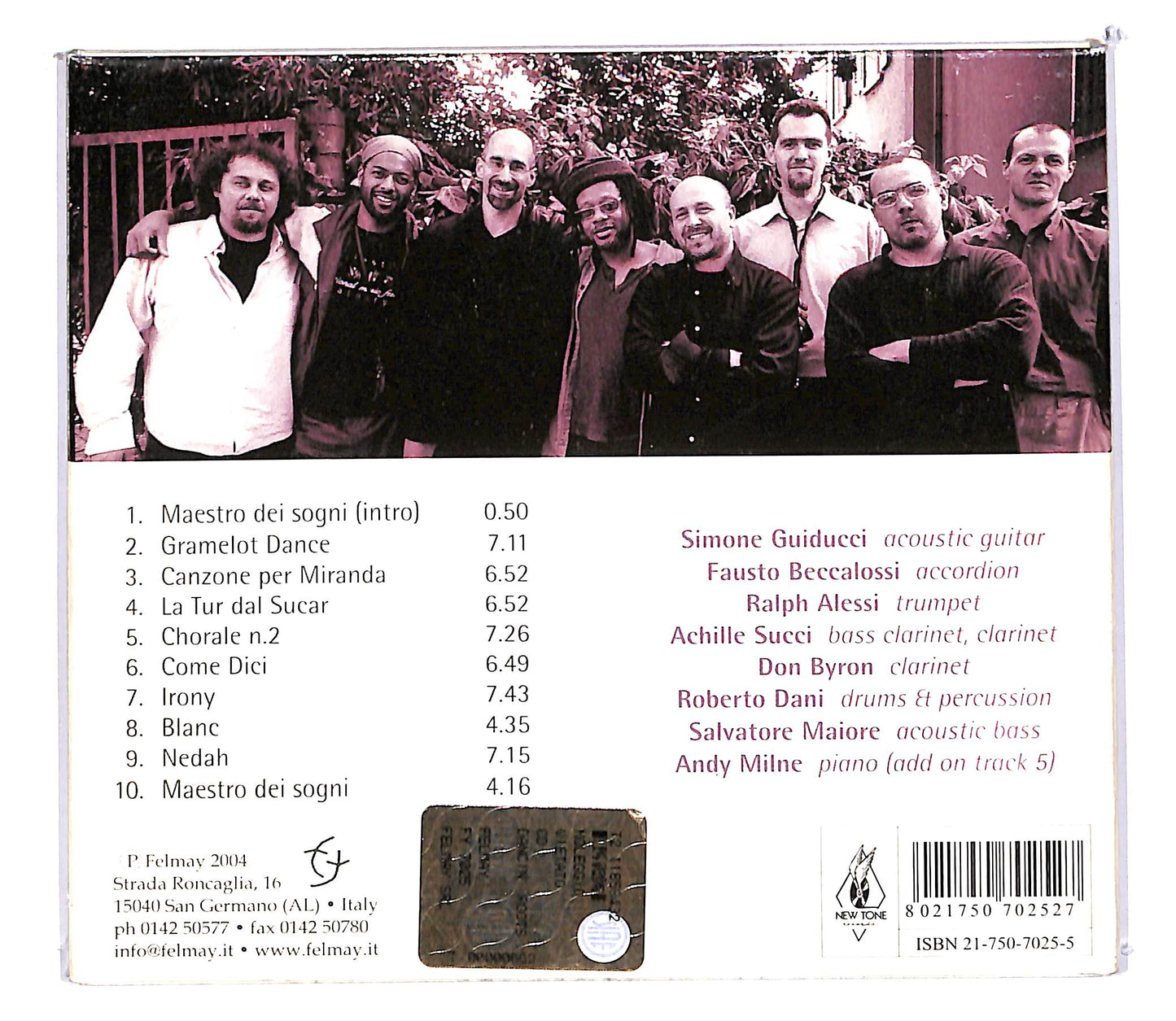 EBOND Simone Guiducci Gramelot Ensemble - Dancin' Roots DIGIPACK CD CD103318