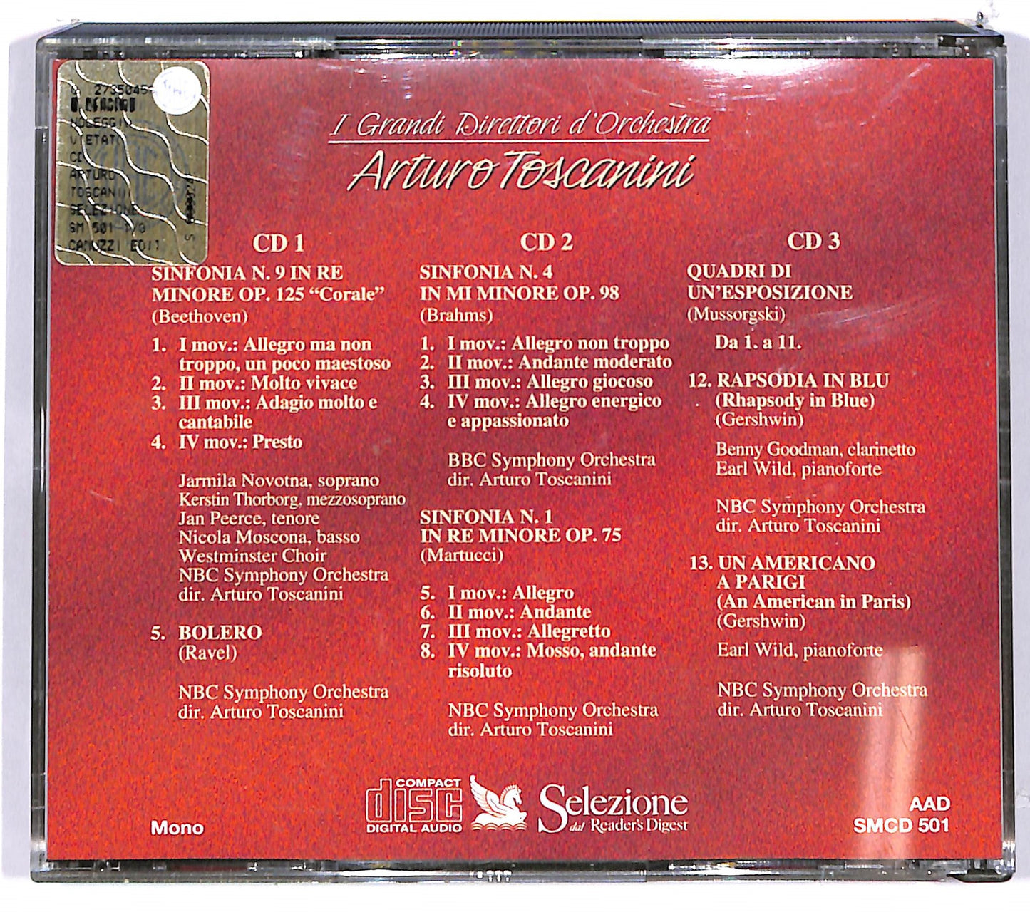 EBOND Arturo Toscanini - I grandi direttori d'orchestra CD CD103327