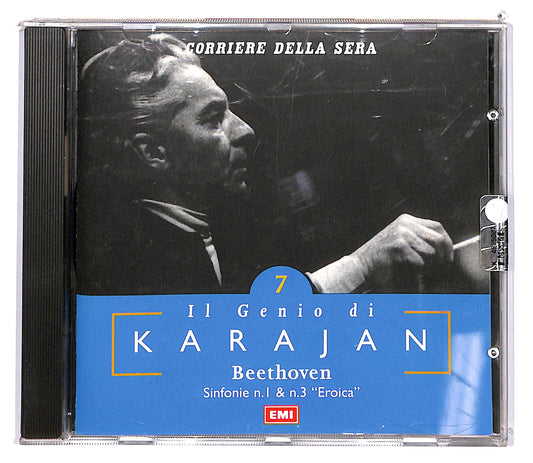 EBOND Il Genio di Karajan 7 - Beethoven Sinfonie N.1 N.3 Eroica CD CD103353
