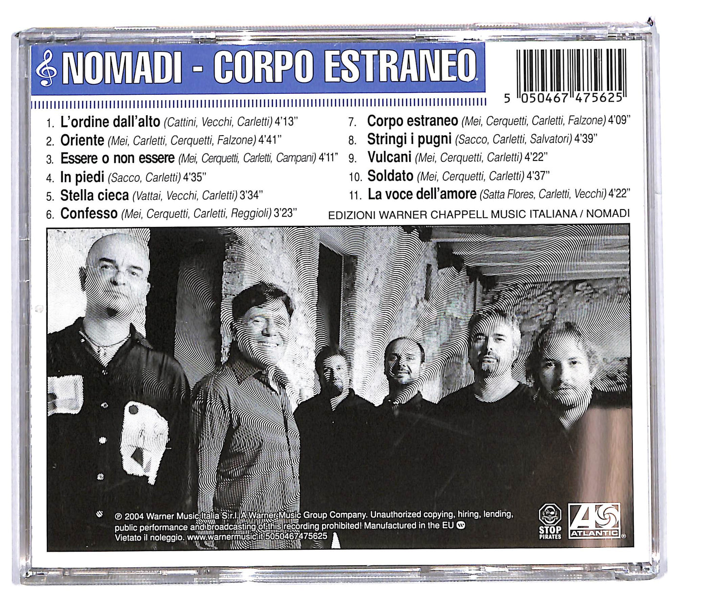 EBOND Nomadi - Corpo Estraneo CD CD103408