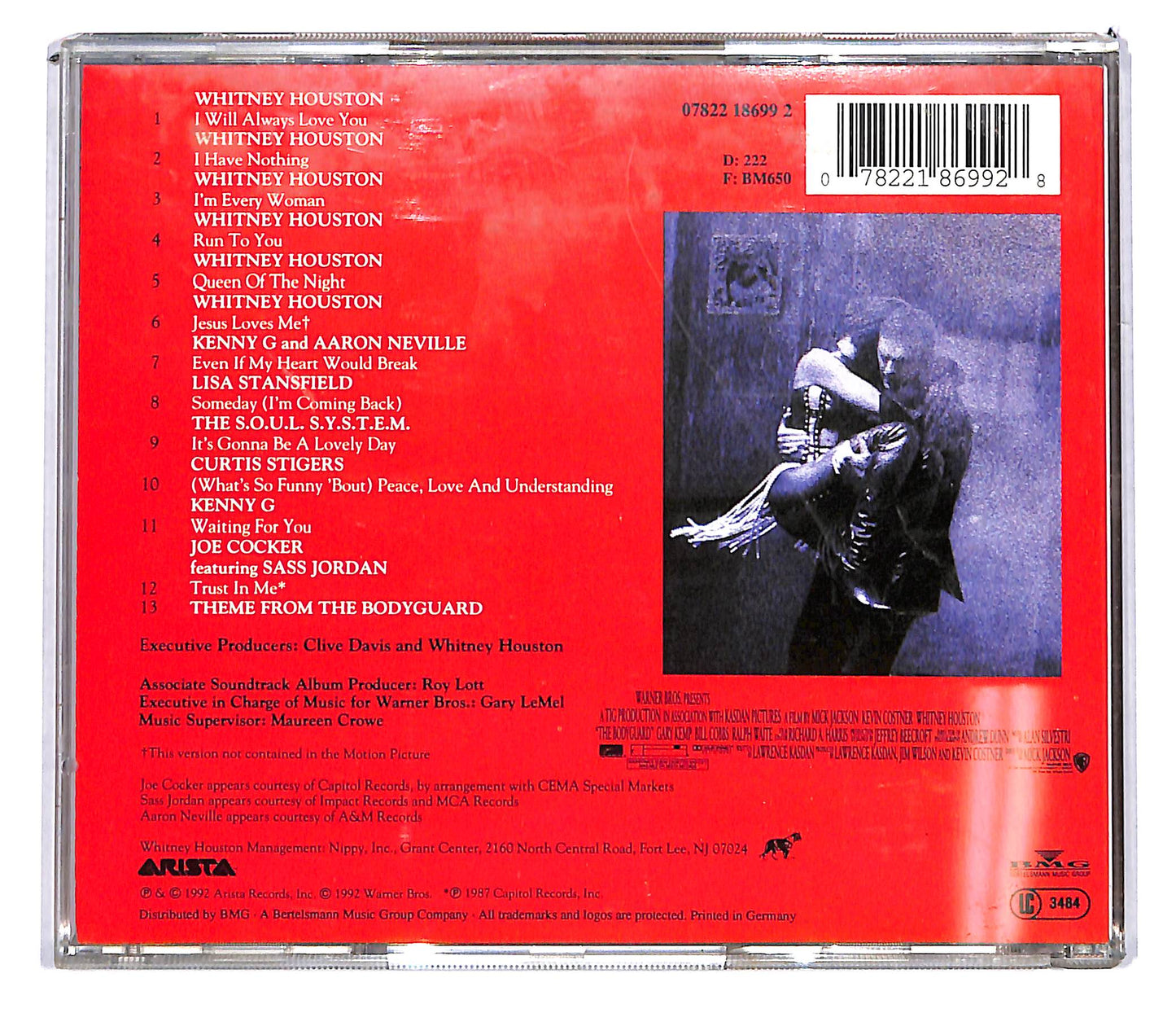 EBOND Various - The Bodyguard Original Soundtrack CD CD103413