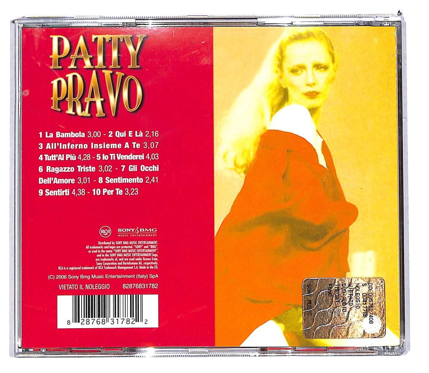 EBOND Patty Pravo - Patty Pravo CD CD103419
