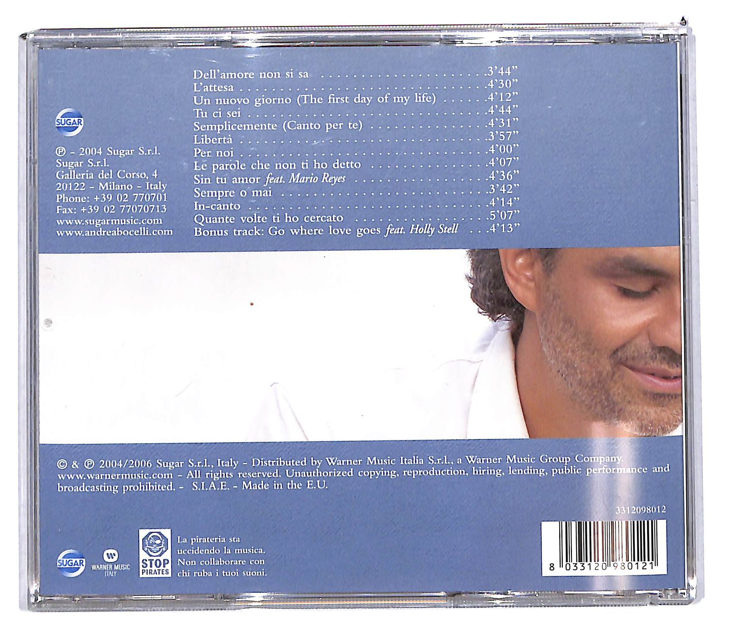 EBOND Andrea Bocelli - Andrea CD CD103503