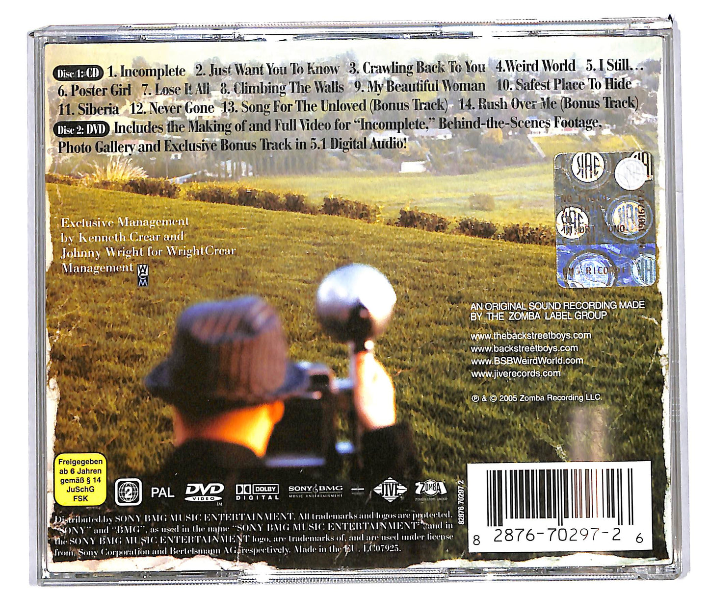 EBOND Backstreet Boys - Never Gone + DVD CD CD103510
