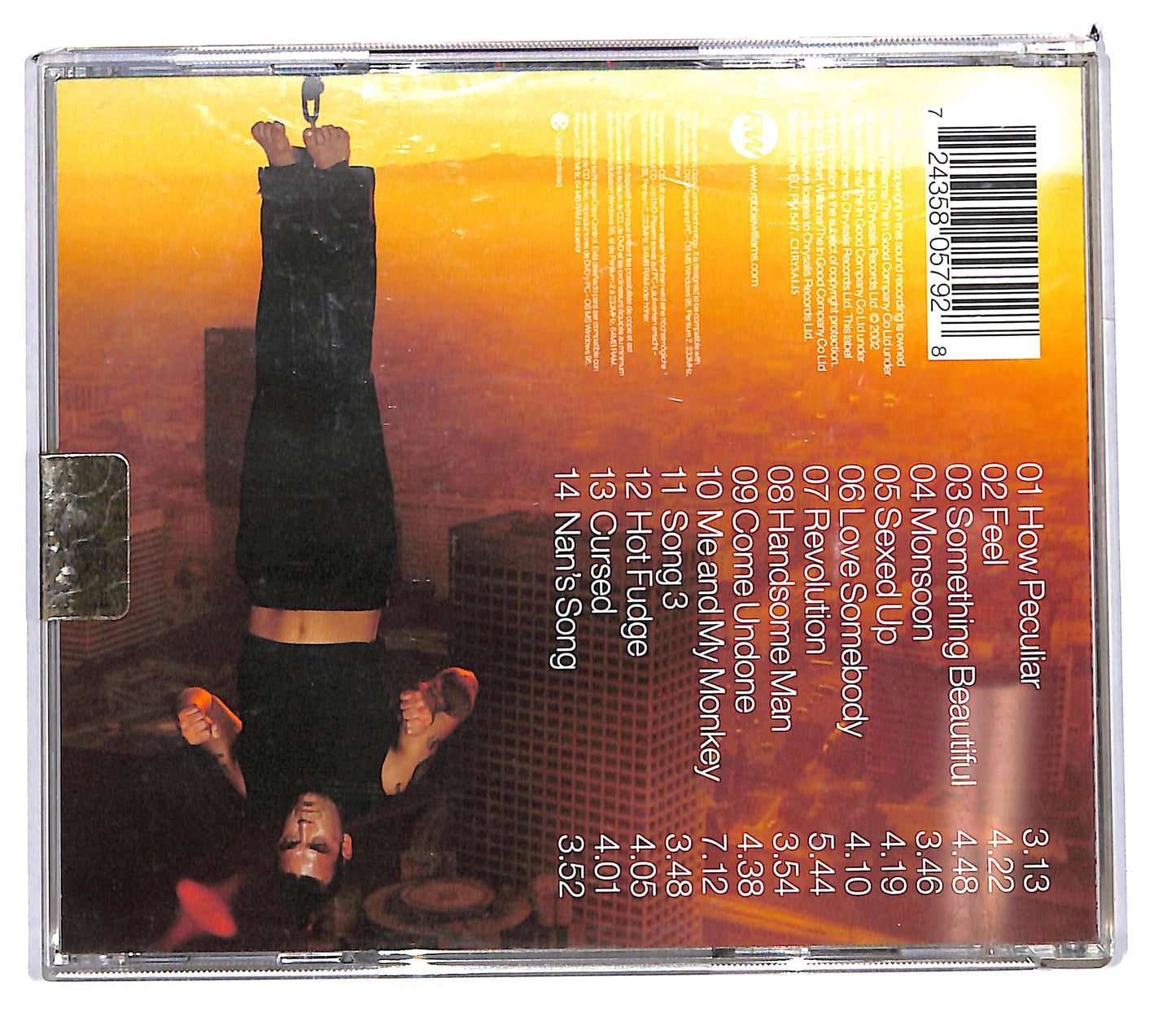 EBOND Robbie Williams - Escapology CD CD103511