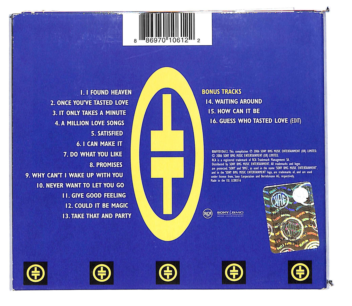 EBOND Take That - Take That & Party DIGIPACK CD CD103530